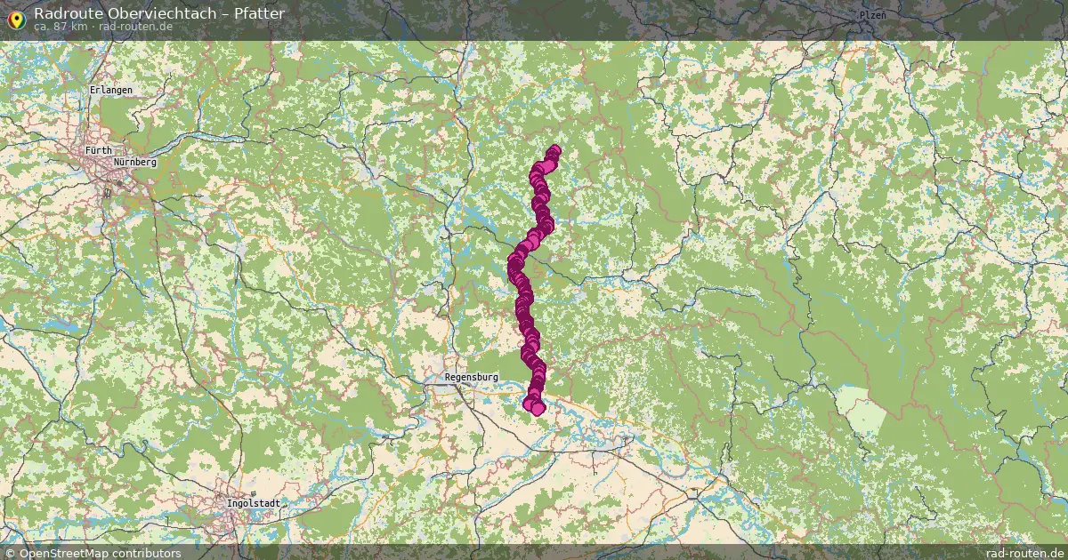 Radtour Oberviechtach – Pfatter