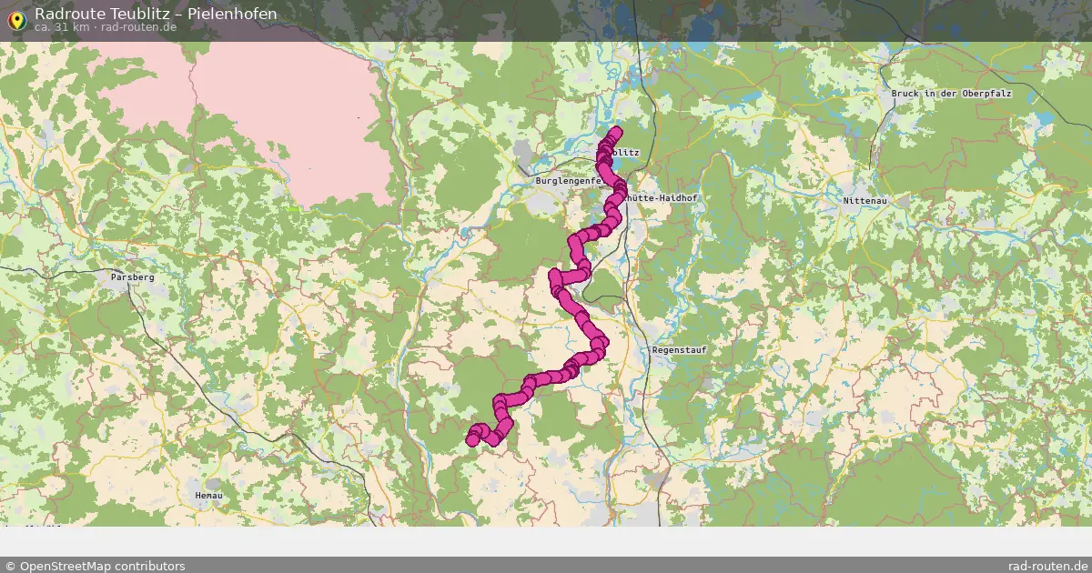 Radtour Teublitz – Pielenhofen
