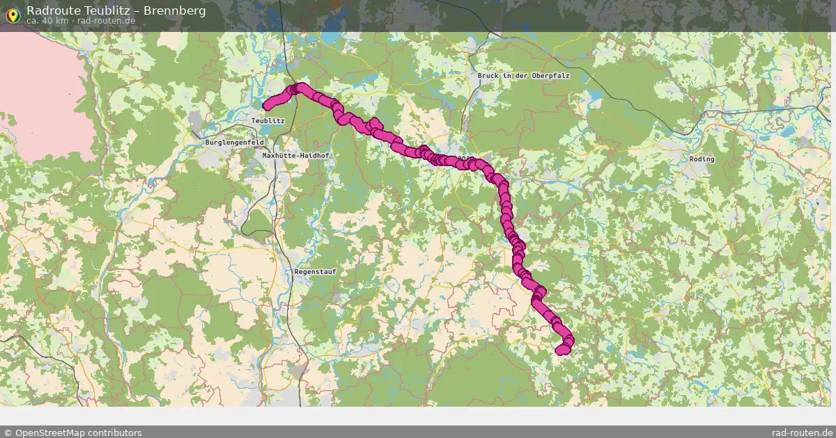 Radtour Teublitz – Brennberg