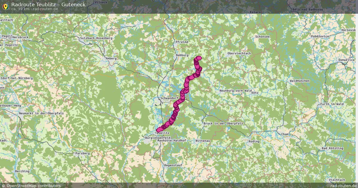 Radtour Teublitz – Guteneck