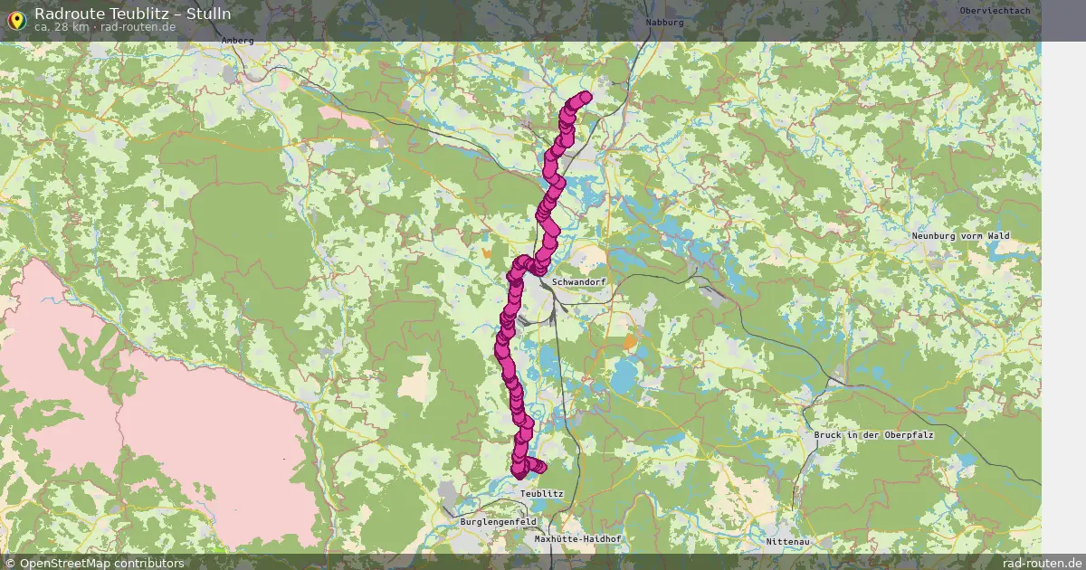 Radtour Teublitz – Stulln