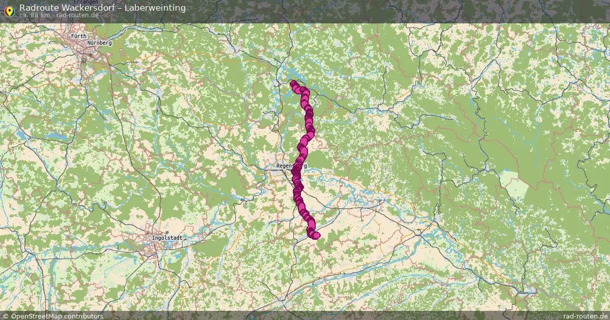 Radtour Wackersdorf – Laberweinting