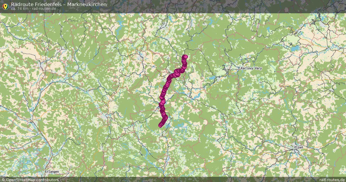 Radtour Friedenfels – Markneukirchen