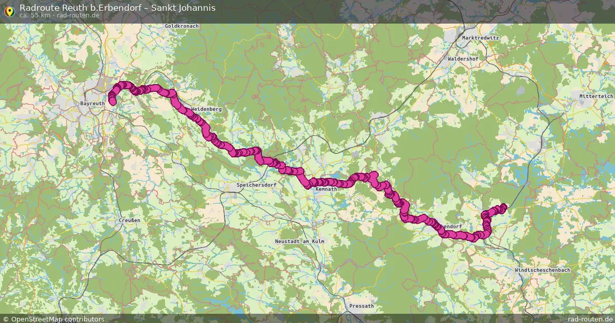 Radtour Reuth B.erbendorf – Sankt Johannis