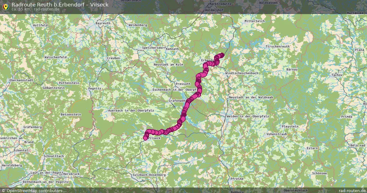 Radtour Reuth B.erbendorf – Vilseck