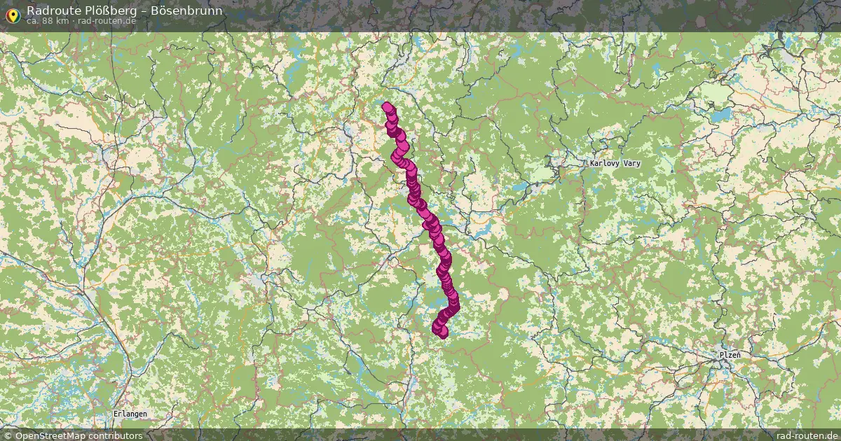 Radtour Plößberg – Bösenbrunn