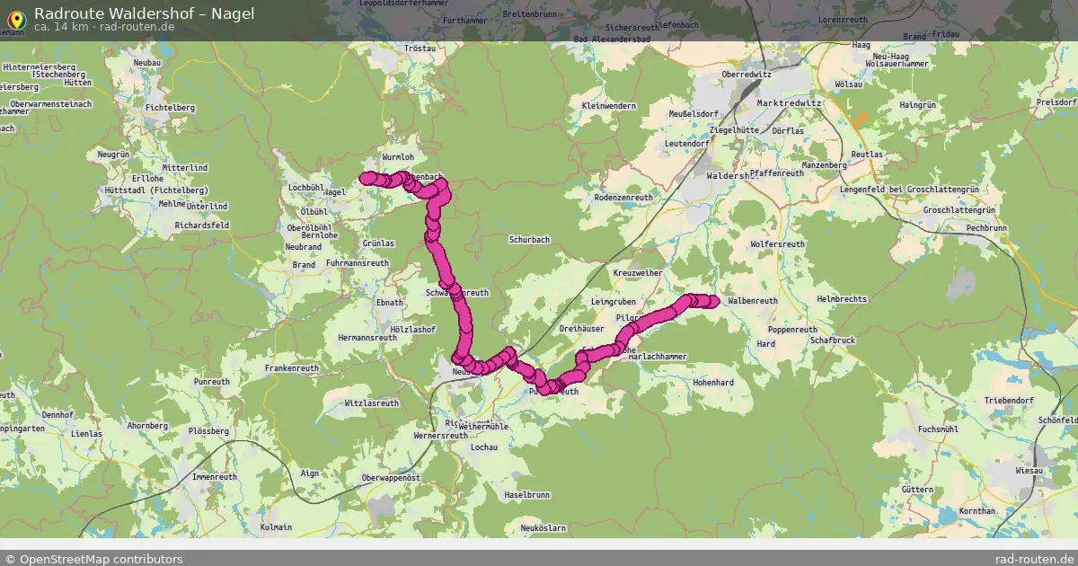 Radtour Waldershof – Nagel