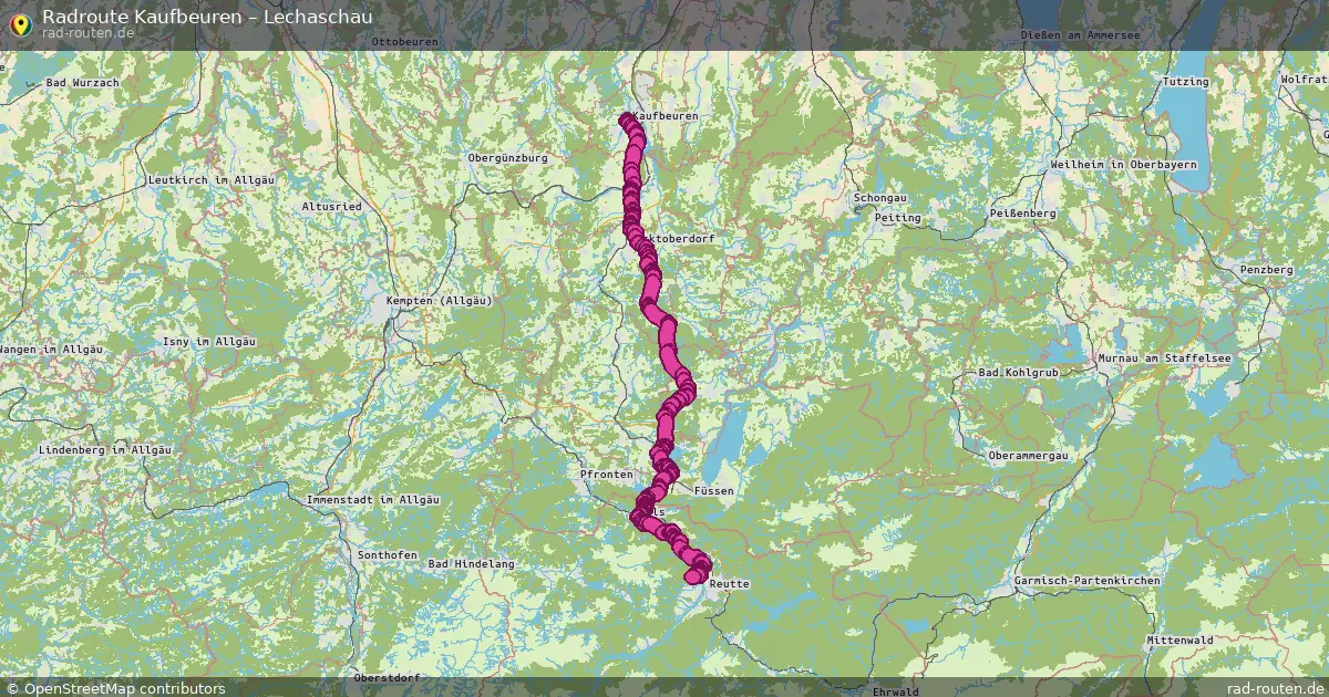 Radtour Kaufbeuren – Lechaschau