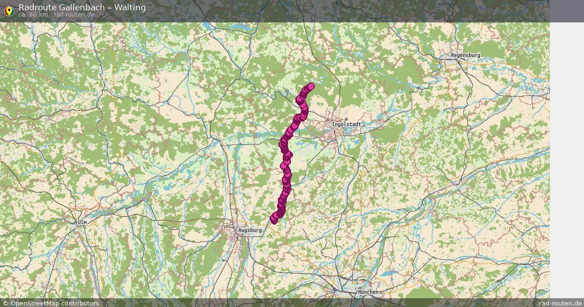 Radtour Gallenbach – Walting