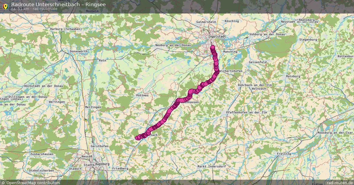 Radtour Unterschneitbach – Ringsee