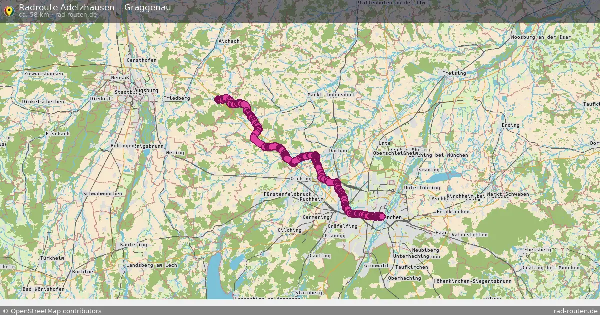 Radtour Adelzhausen – Graggenau