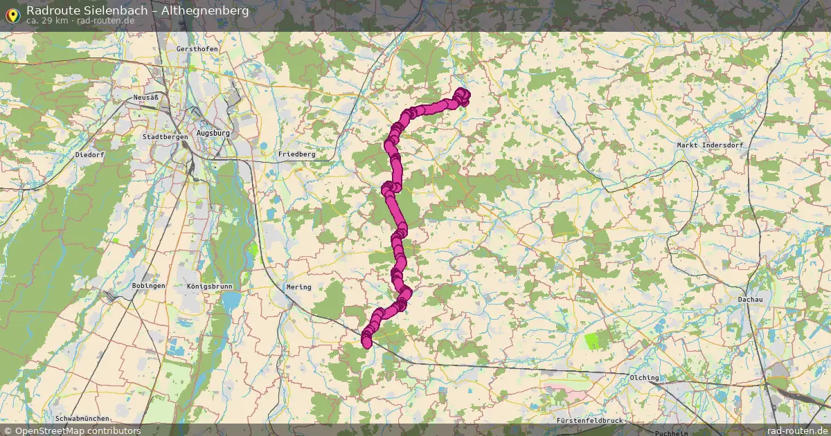 Radtour Sielenbach – Althegnenberg