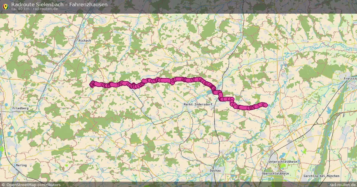 Radtour Sielenbach – Fahrenzhausen