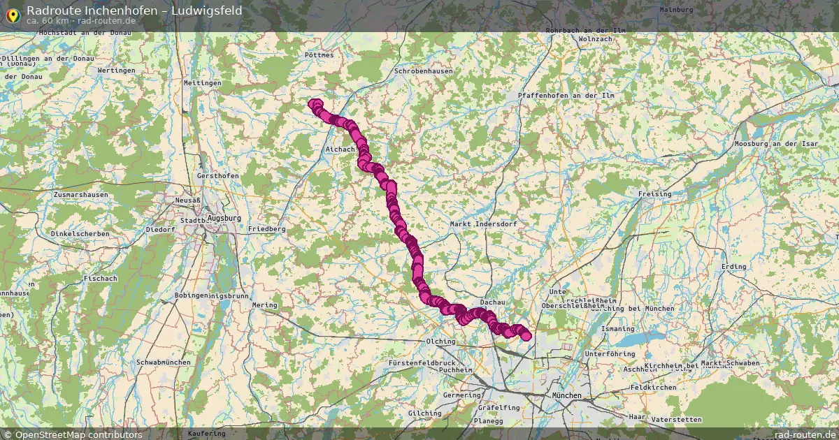 Radtour Inchenhofen – Ludwigsfeld