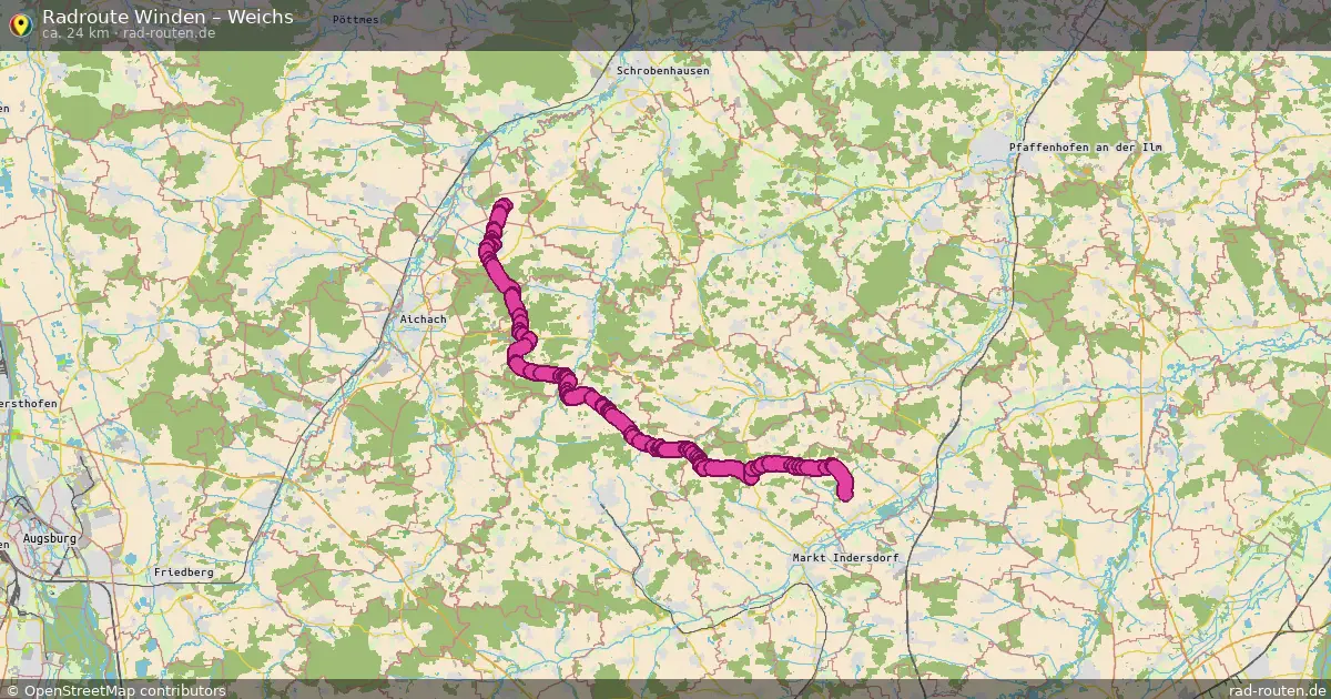 Radtour Winden – Weichs