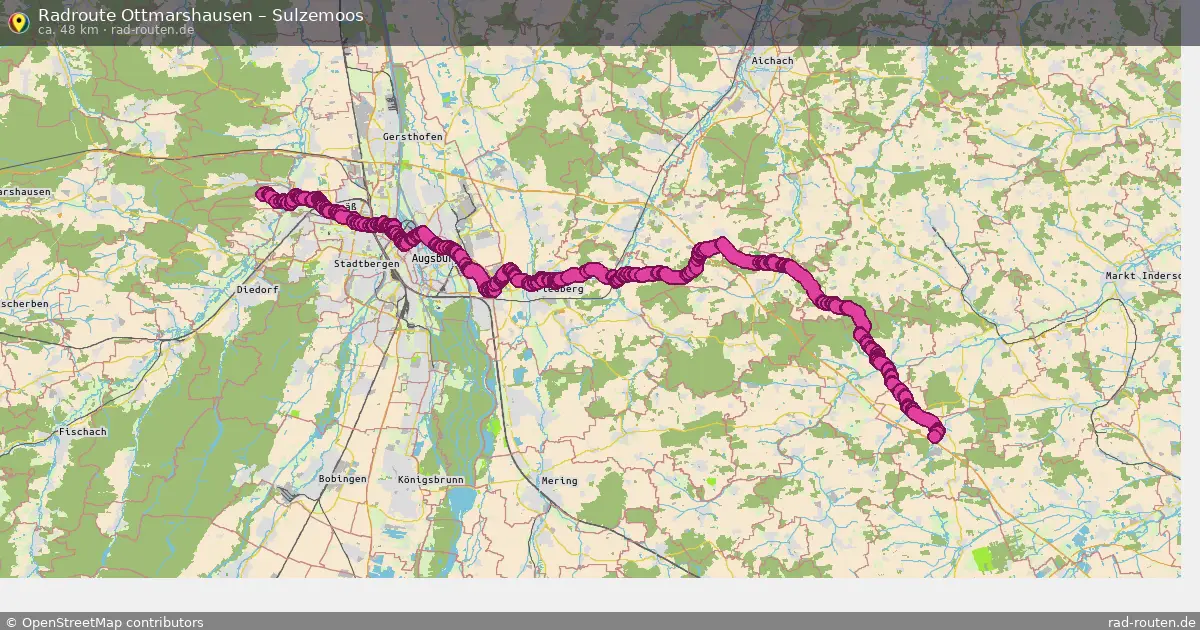 Radtour Ottmarshausen – Sulzemoos