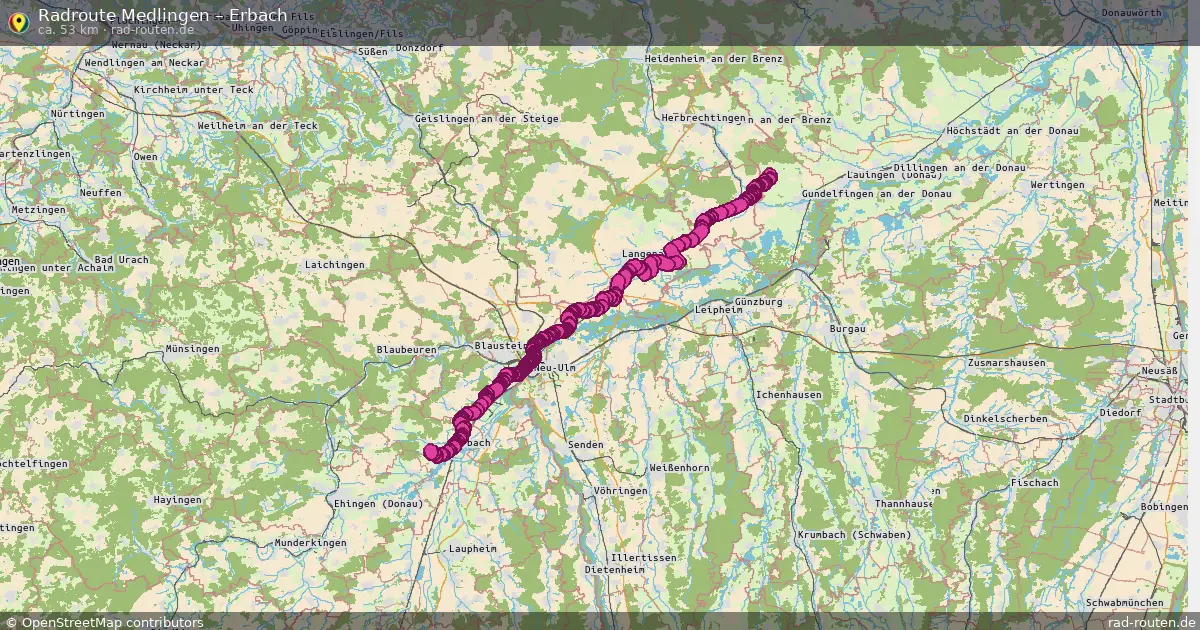 Radtour Medlingen – Erbach