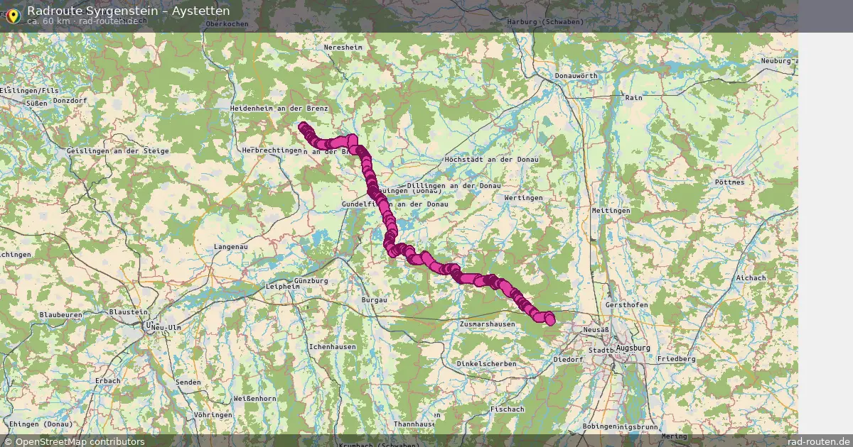 Radtour Syrgenstein – Aystetten