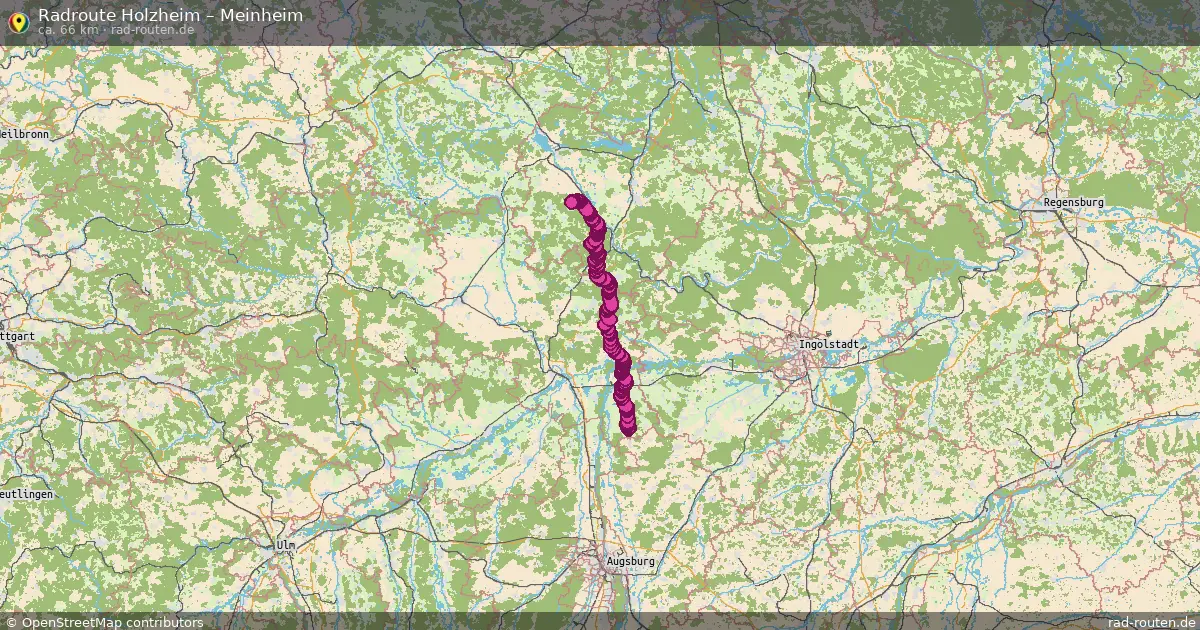 Radtour Holzheim – Meinheim