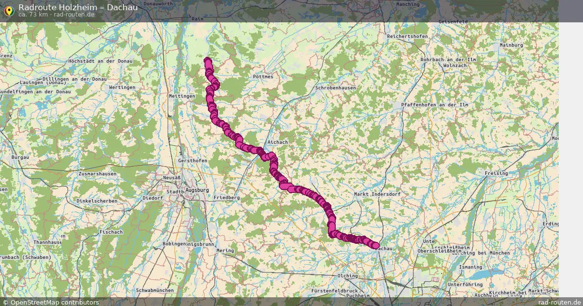 Radtour Holzheim – Dachau