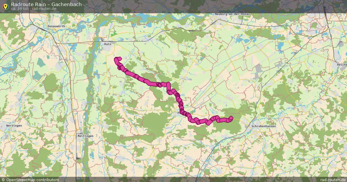 Radtour Rain – Gachenbach