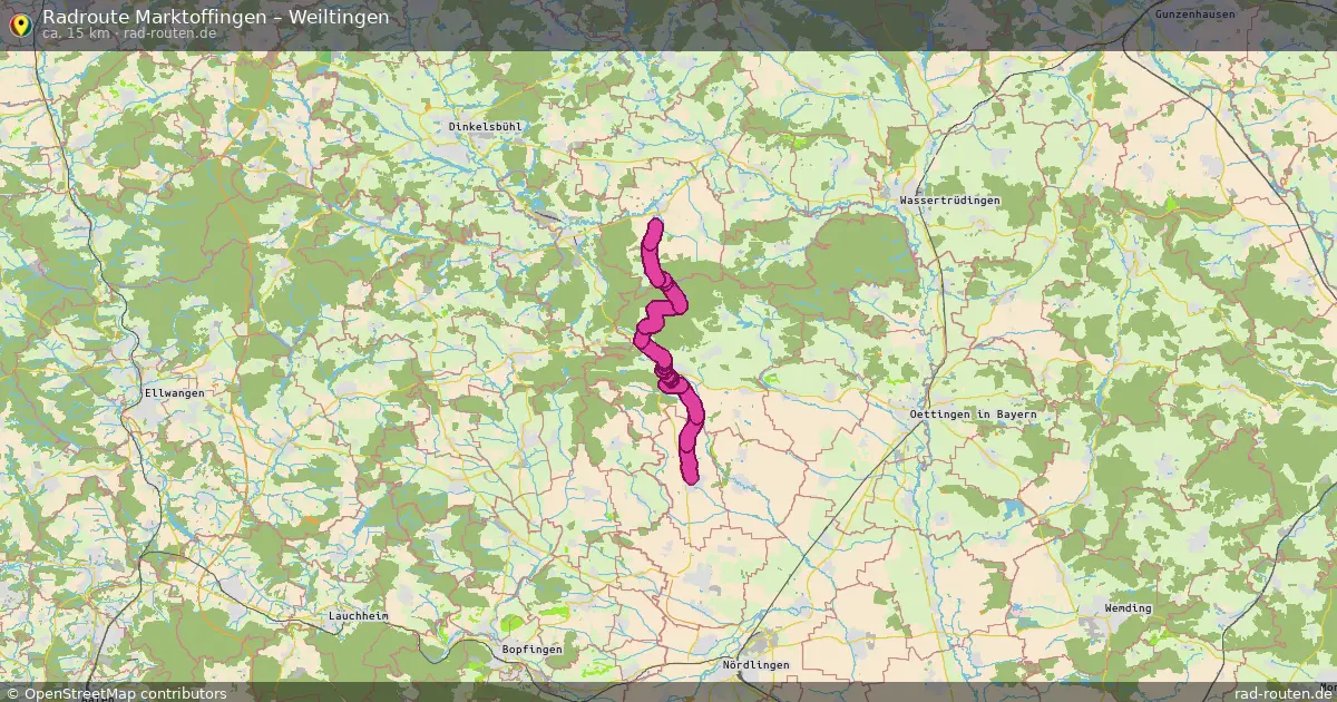 Radtour Marktoffingen – Weiltingen