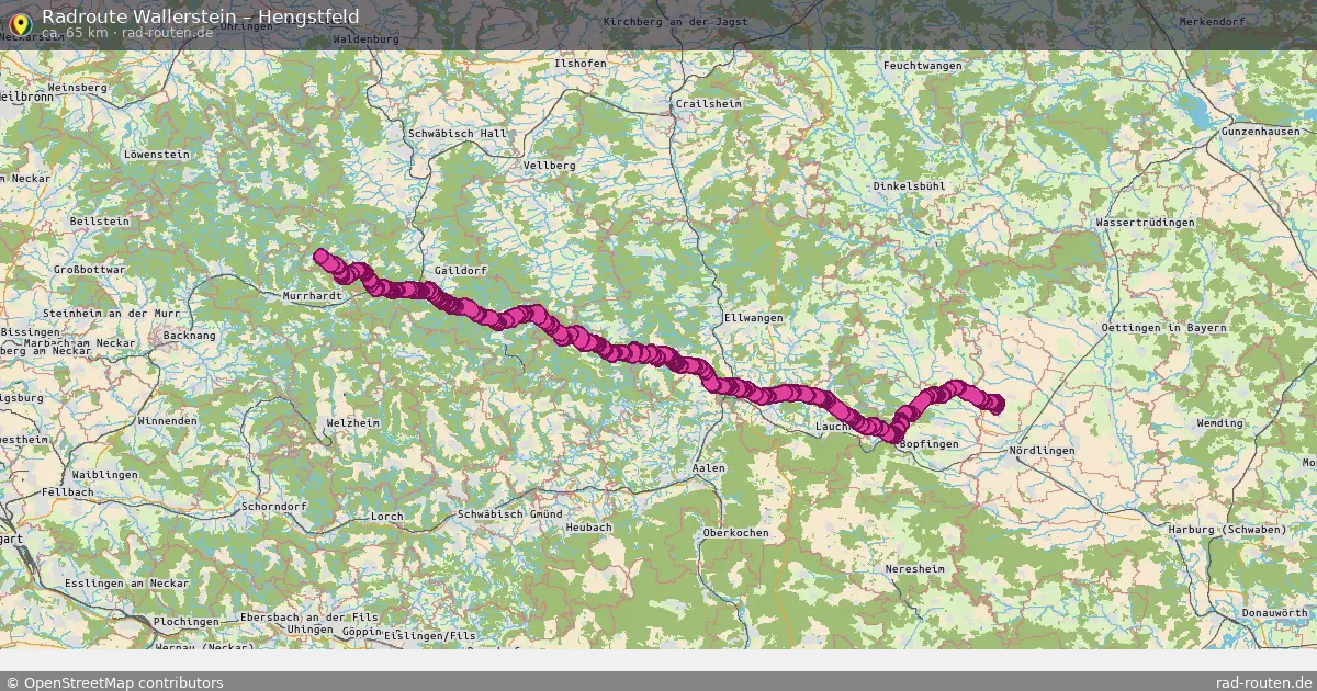 Radtour Wallerstein – Hengstfeld
