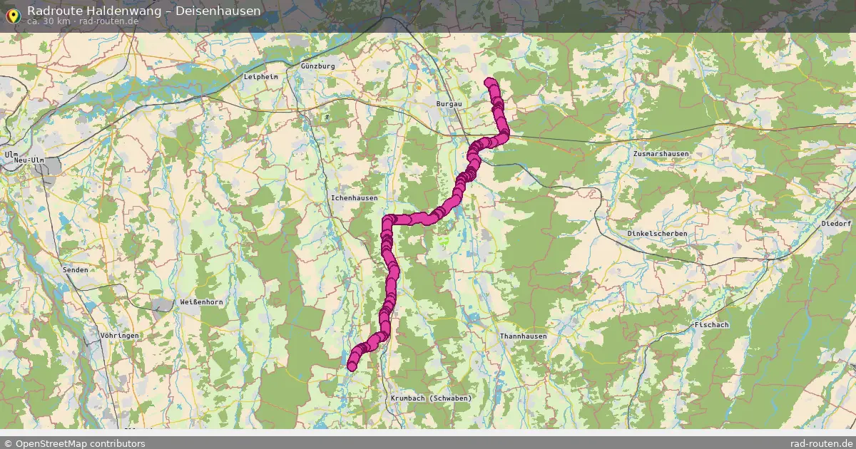 Radtour Haldenwang – Deisenhausen
