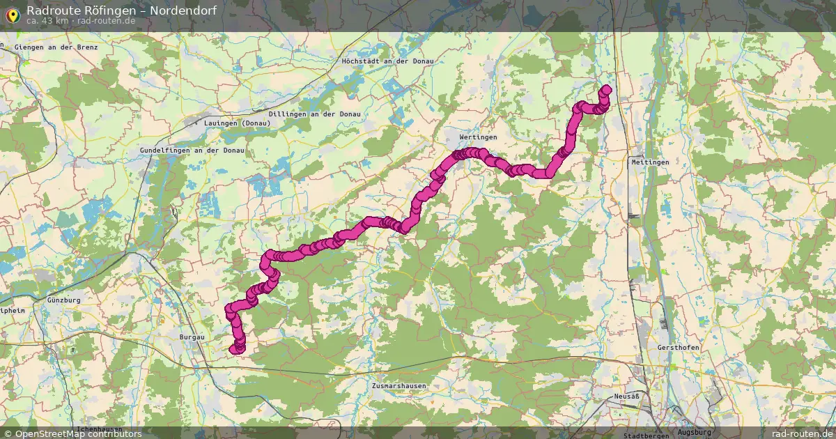 Radtour Röfingen – Nordendorf