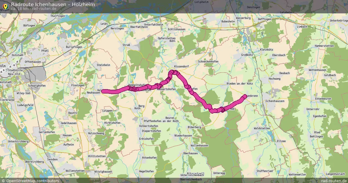 Radtour Ichenhausen – Holzheim