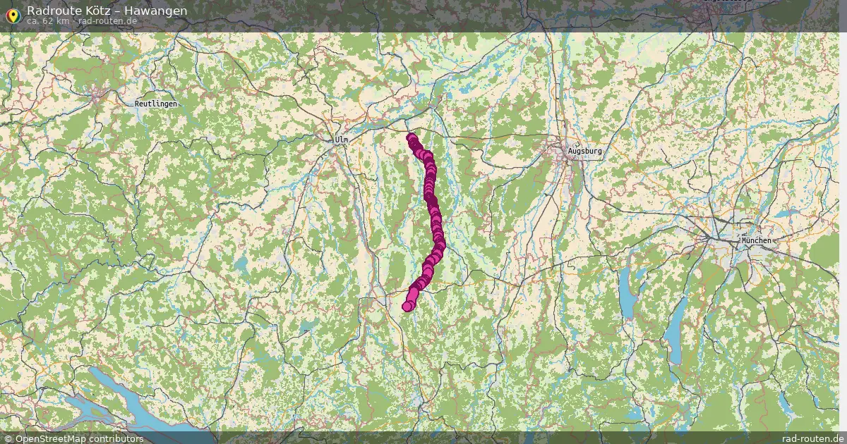 Radtour Kötz – Hawangen