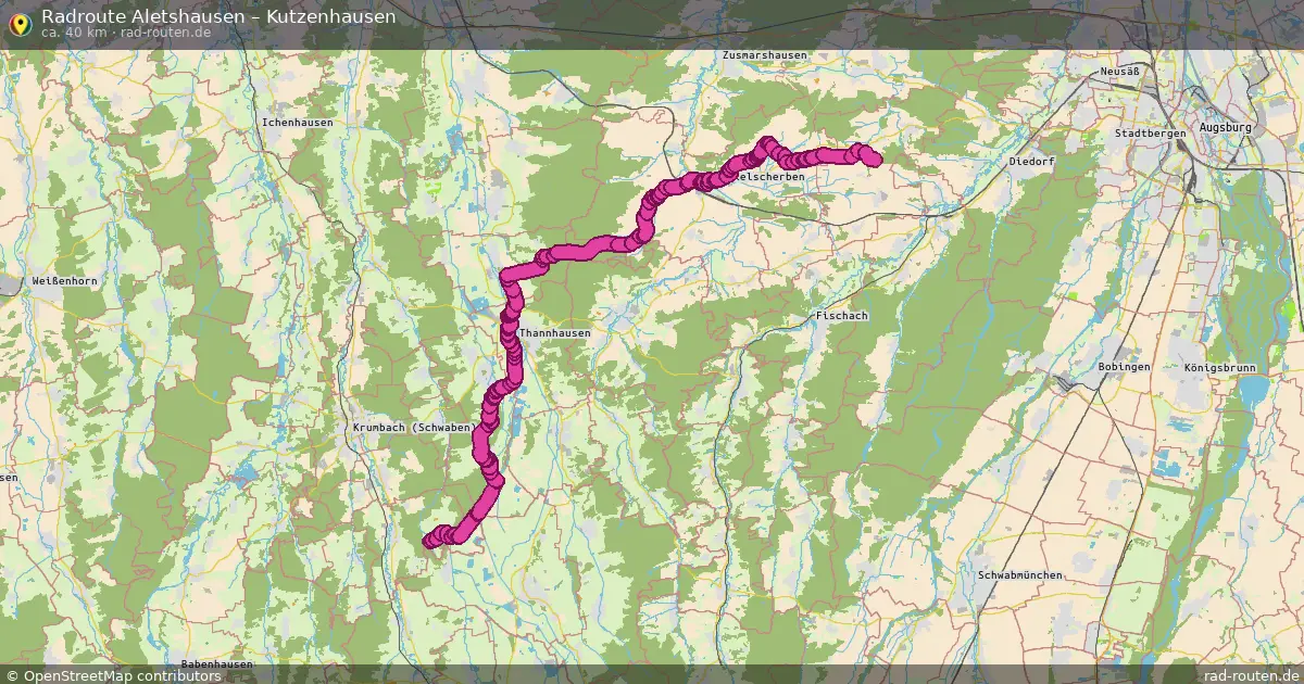 Radtour Aletshausen – Kutzenhausen