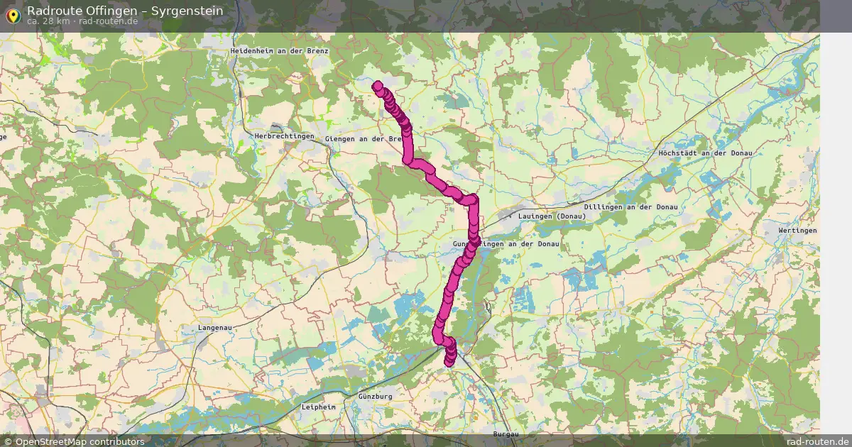 Radtour Offingen – Syrgenstein