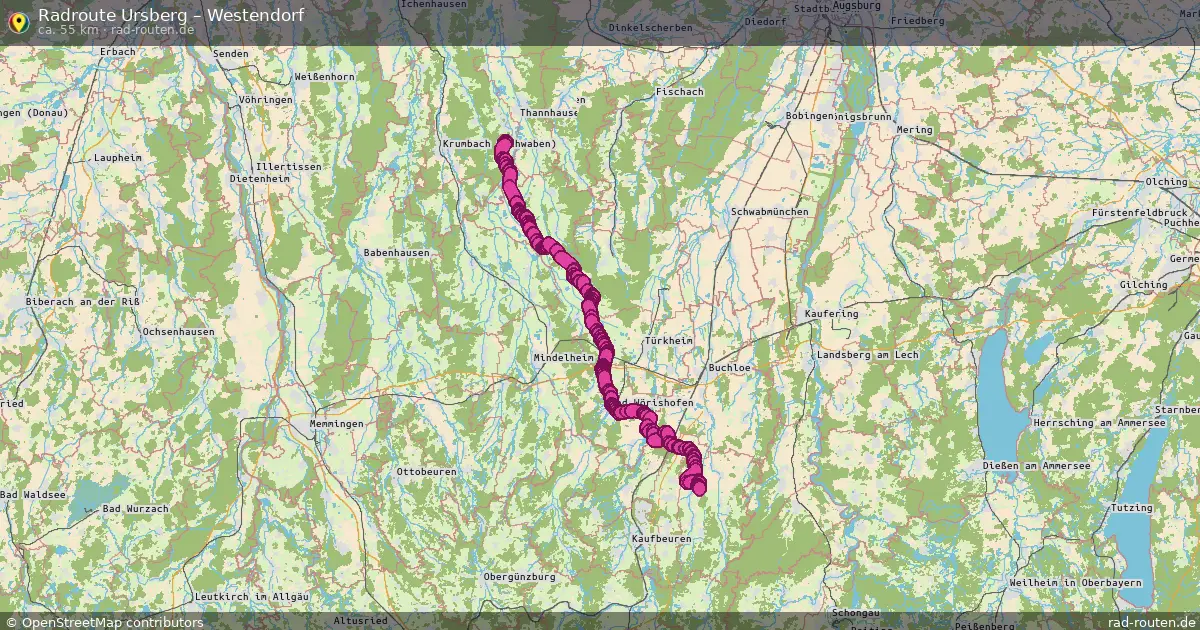 Radtour Ursberg – Westendorf
