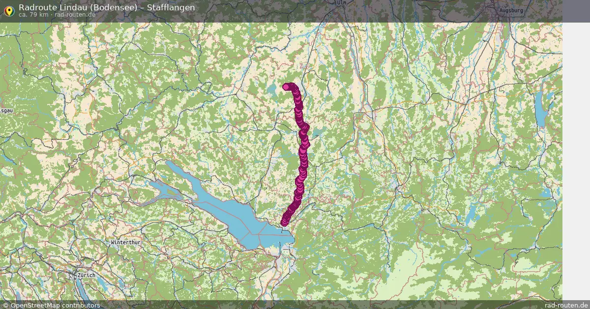 Radtour Lindau (Bodensee) – Stafflangen