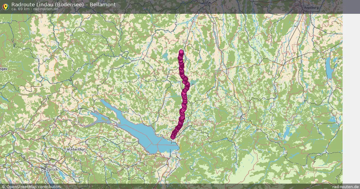 Radtour Lindau (Bodensee) – Bellamont