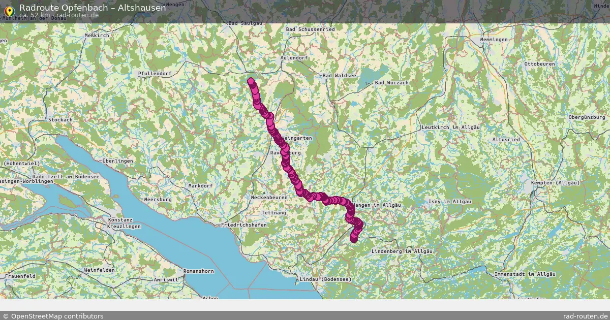 Radtour Opfenbach – Altshausen
