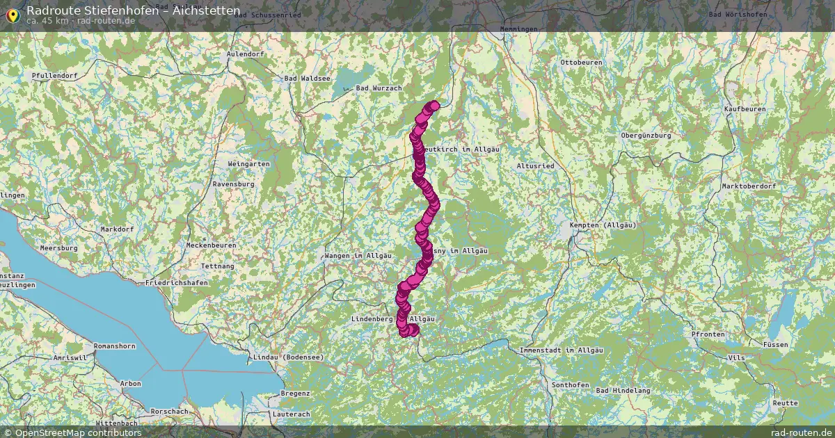 Radtour Stiefenhofen – Aichstetten