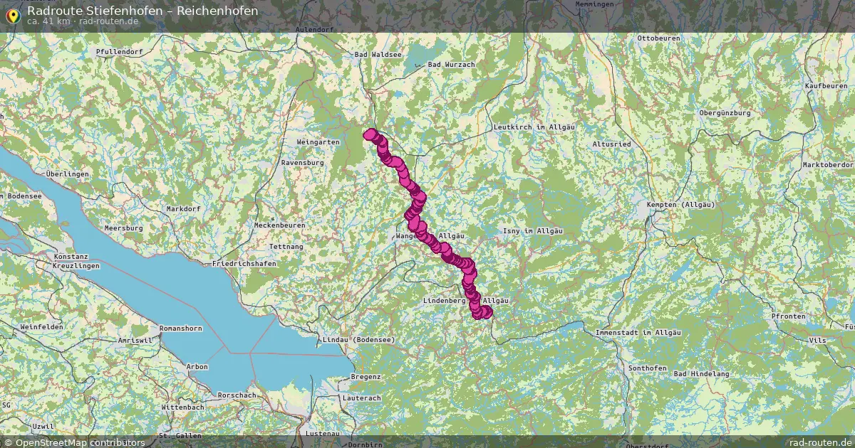 Radtour Stiefenhofen – Reichenhofen