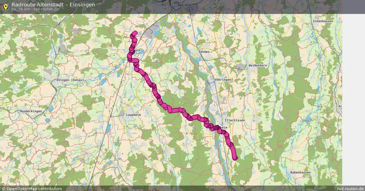 Radtour Altenstadt – Einsingen