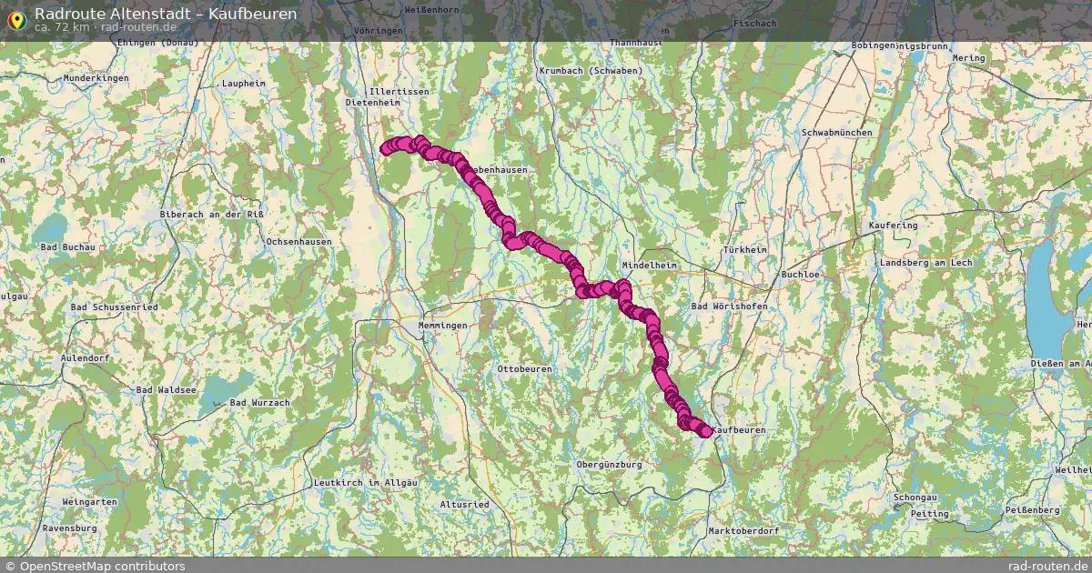 Radtour Altenstadt – Kaufbeuren