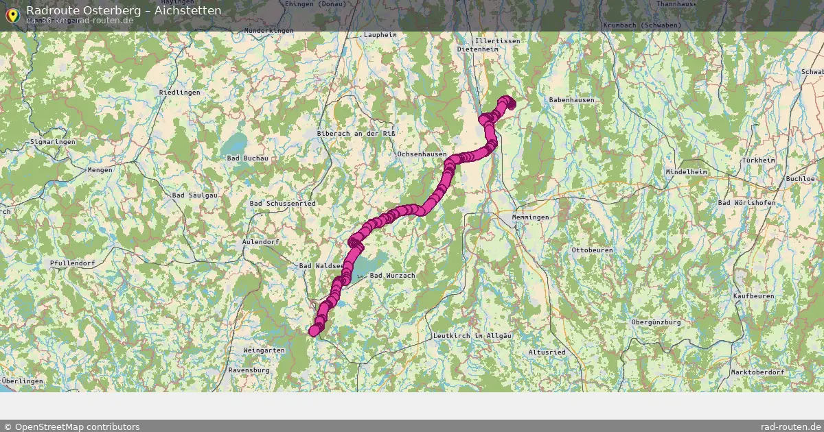 Radtour Osterberg – Aichstetten