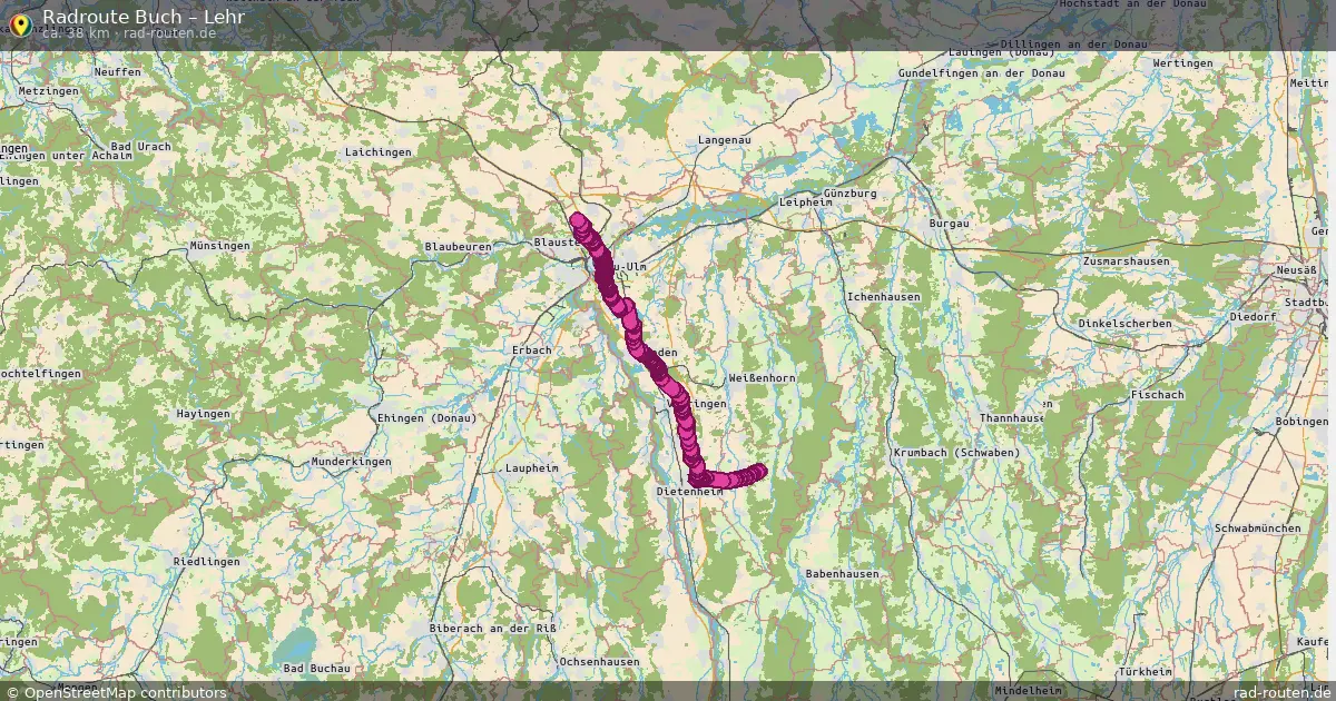 Radtour Buch – Lehr