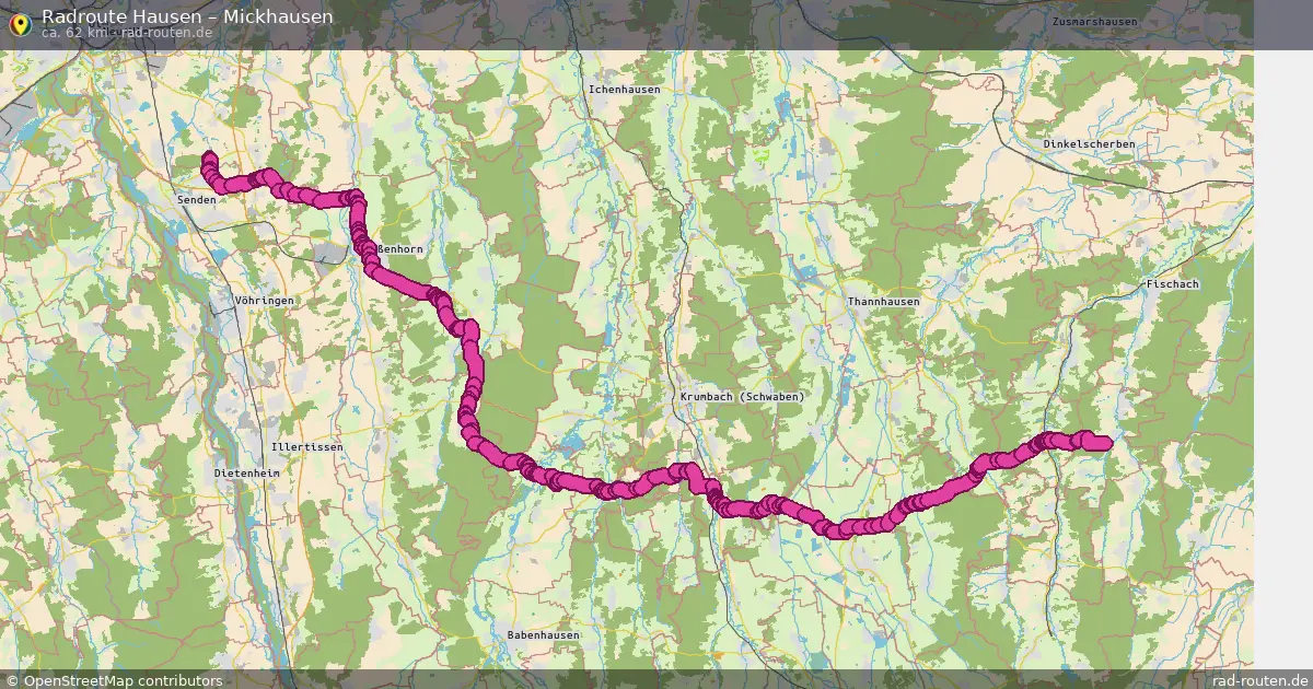 Radtour Hausen – Mickhausen