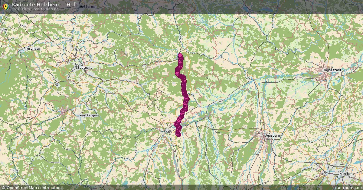 Radtour Holzheim – Hofen