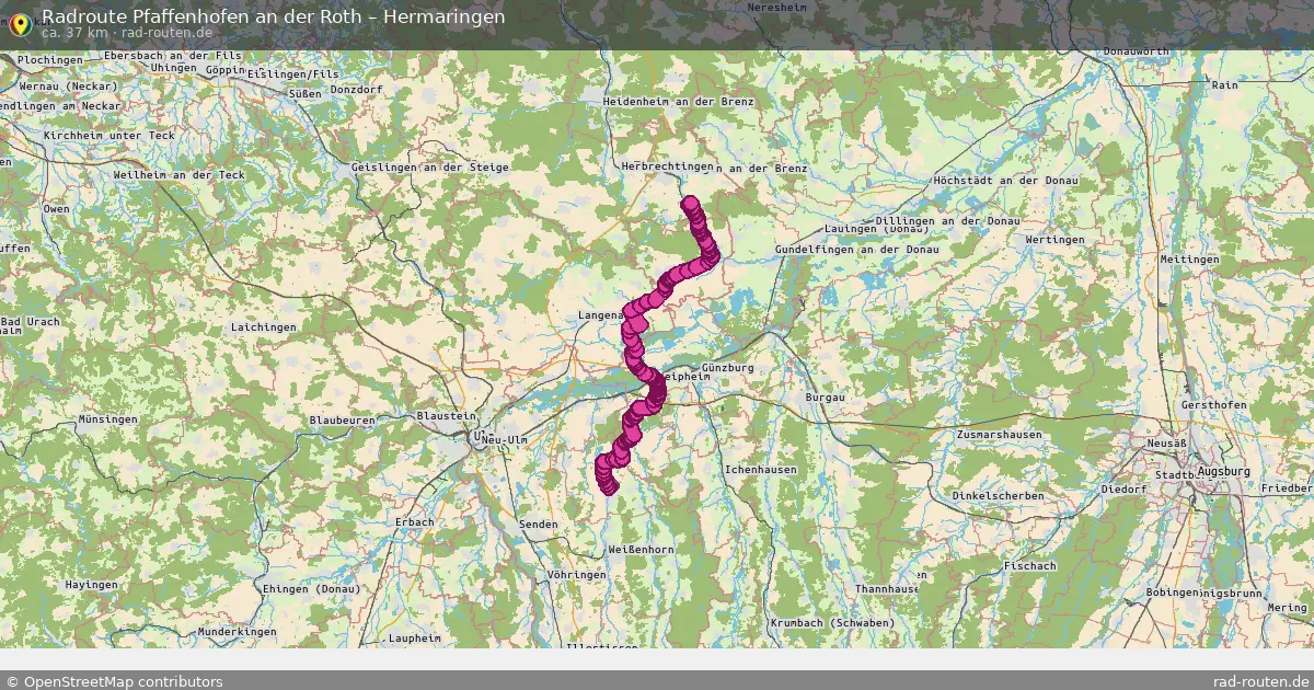 Radtour Pfaffenhofen An Der Roth – Hermaringen