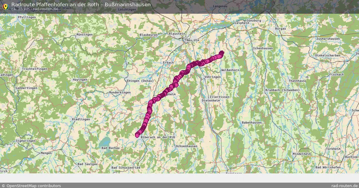 Radtour Pfaffenhofen An Der Roth – Rottum