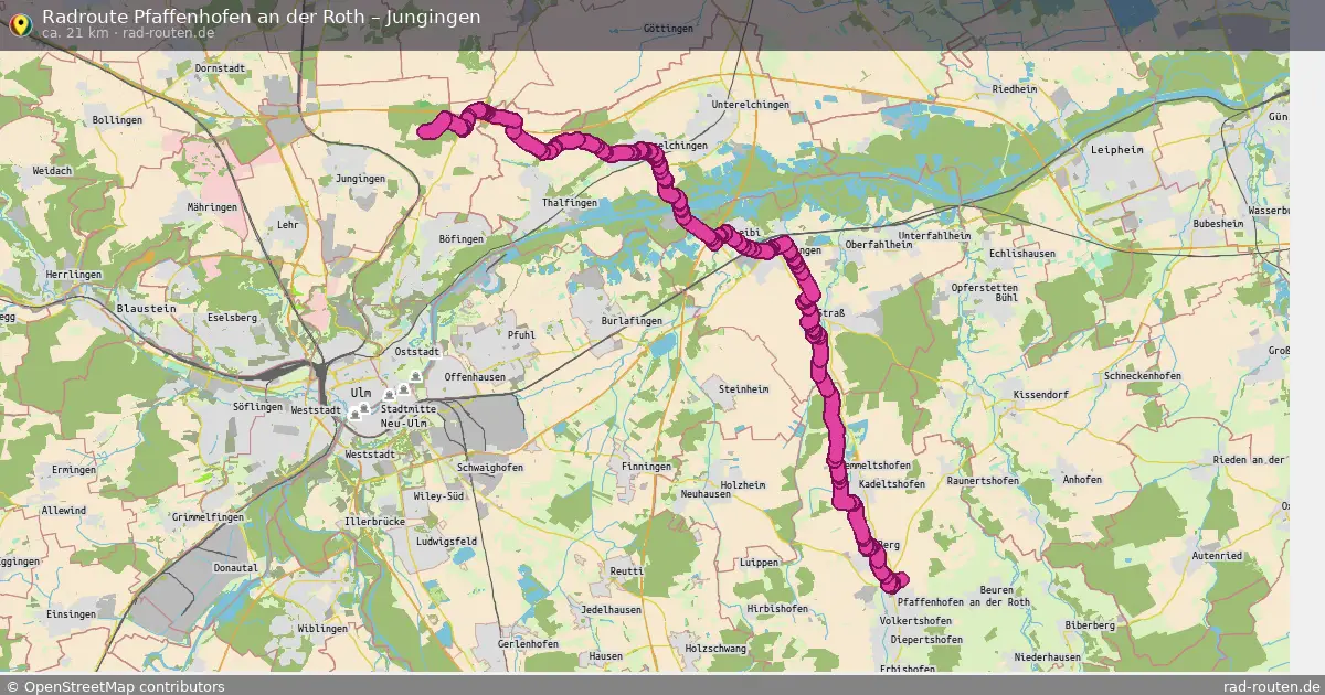 Radtour Pfaffenhofen An Der Roth – Jungingen