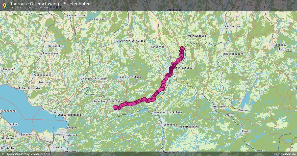 Radtour Betzigau – Stiefenhofen