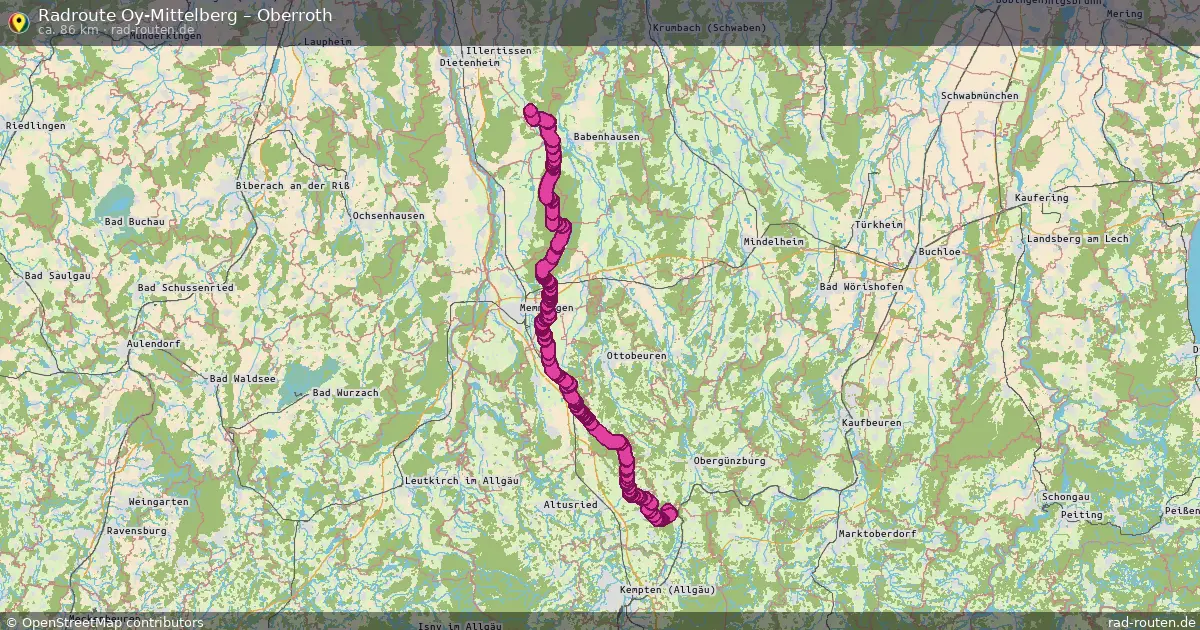 Radtour Betzigau – Oberroth